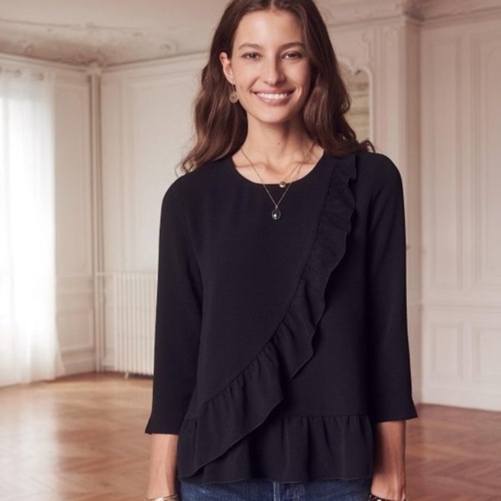 NWT Sezane Jerry blouse